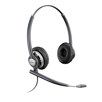 Plantronics EncorePro HW720 Binaural Wired Headset with Noise-Cancelling