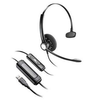 Plantronics Entera HW111N Monaural Wired Headset with Noise Cancelling