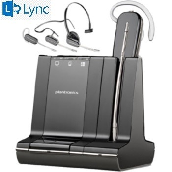 Plantronics Savi W740-M Convertible Wireless Headset with Microsoft Lync